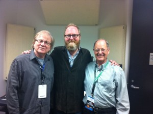 TX Recording Academy friends; Danny Jones, Eric Jarvis and Malcolm Harper at Rodeo Houston 2014.