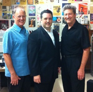 Recording concert at TX State University; Engineer; Malcolm Harper, Alto Sax Soloist; Todd Oxford and Composer David Heckendorn of "Winds of Time".