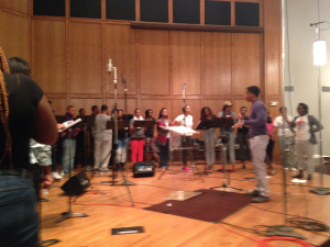 Wiley A Cappella Choir with Actor Nate Parker, Dr. Julius S. Scott, Sr. chapel, Marshall, TX